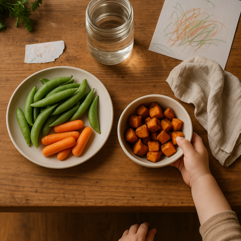 Pre-Dinner Veggie Time