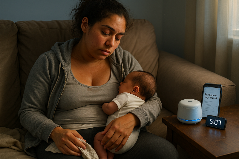 When Your Fourth Trimester Isn't Insta-Worthy