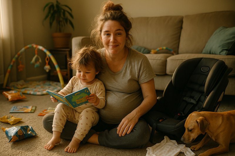 How to Prep Your Kids and Pets for Baby #2 (Without Losing It)