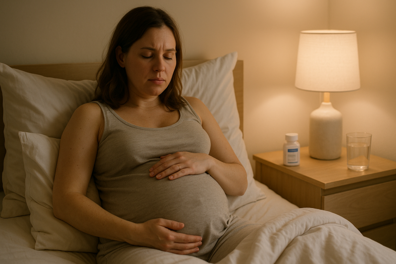 How to Relieve Heartburn in the Third Trimester (Without Losing Sleep)