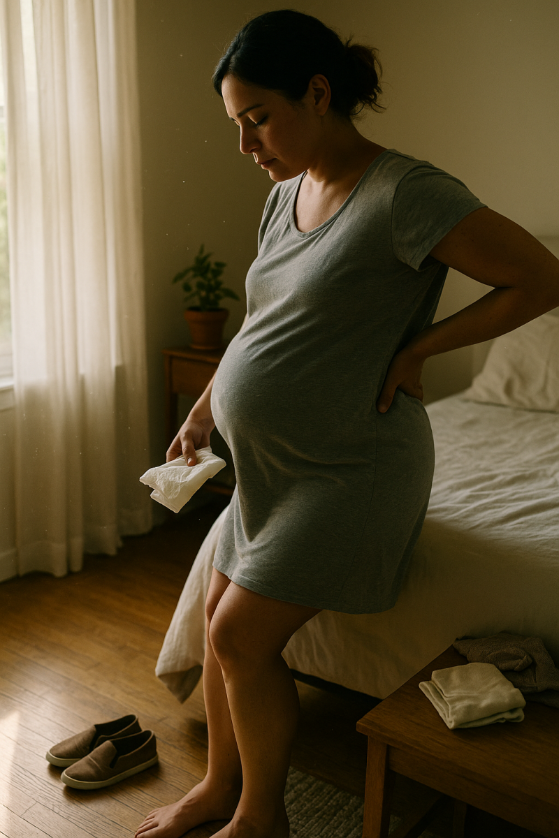Late in Pregnancy, When Walking Seems Like Waddling